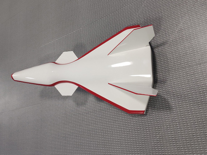 顶盛体育标识项目案例——飞机模型灯箱制作